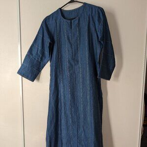 Blue Kurta Dress